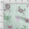 thumbnail image 2 of oneOone Georgette Viscose Light Mint Green Fabric Sea Fabric For Sewing Printed Craft Fabric By The Yard 42 Inch Wide, 2 of 4