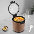 thumbnail image 3 of DENEST Electric Rice Warmer Stainless Steel Cylindrical Shape Commercial Rice Warmers, 3 of 18