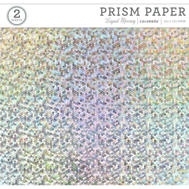 Colorbok 12" Liquid Mercury Prism Paper Pad, 2 Count