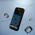 thumbnail image 5 of DistinctInk MagSafe Tough Case for Apple iPhone 14 Pro Max (6.7" Screen) - Parkour Because Super Skilled Ninja Not Actual - Lightweight Grip, 5 of 6