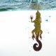 thumbnail image 3 of Señuelo suave de pesca de silicona Gecko cola de lagarto cebo rizado cebo Artificial sin malas hierbas, 3 of 8