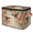 Multicolor 2, variant on ADECORIVY Farmhouse Roosters Storage Bin with Zipper Lid, Fabric Storage Baskets Boxes with Handles, Decorative Clothes Organizer Containers for Shelves, Wardrobe, Closet