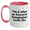 White/Pink, variant on Funny Sonographer Gifts from Friends, Family, or Coworkers - This Is What An Awesome Sonographer Looks Like Two Tone Coffee Mug for Father's Day