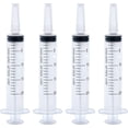 thumbnail image 1 of GFDYREE 4 Pack 20ml Syringes Plastic Syringe with Cap Seringue 20 ml for Scientific Labs and Dispensing Multiple Uses Measuring Syringe Tools, 1 of 7