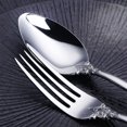 thumbnail image 4 of 24 piezas Juego de vajilla de acero inoxidable Cubiertos de cocina, 4 of 7