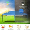 thumbnail image 6 of HOTEEL 10'x20' Pop Up Canopy Tent,Outdoor Canopy with Wheeled Bag,for Parties,Wedding,Backyard,Camping,Blue, 6 of 8