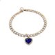 thumbnail image 1 of Veeki Cat Necklace Collar With Heart Rhinestone Pendant, Lightweight Adjustable Shine Diamond Cute Girl Wedding Birthday Party Pet Necklace Costume Ac, 1 of 3