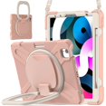 thumbnail image 5 of Funda a juego para iPad Air4 de 10,9 pulgadas con correa para el hombro, soporte de anilla ajustable grande, portalápices y protección contra golpes., 5 of 5