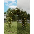 thumbnail image 5 of Huisuilinss Garden Arch Trellis,Metal Garden Arbor For Climbing Plants,Pergola Arbor,Wedding Arch,Garden Archway For Gazebos Lawn Ceremony Party Outdoor Decor, 5 of 6