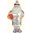 thumbnail image 2 of Pinnacle Peak Trading Basketball Santa Claus Glass Christmas Ornament, 2 of 4