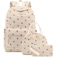 thumbnail image 1 of Mochila Bluboon School para adolescentes, niñas y niños con lonchera y bolsa para lápices, 1 of 9