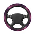 thumbnail image 3 of Naloa Thunderstorm Violet Purple Elastic Steering Wheel Cover, Auto Steering Wheel Cover – 15 Inch , Comfortable Grip, Fit Suvs,Vans Cars,Trucks, 3 of 8