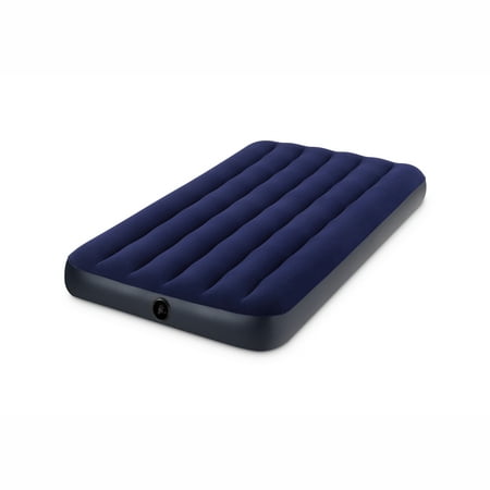 Intex 8.75&quot; Classic Downy Inflatable Airbed Mattress, Twin