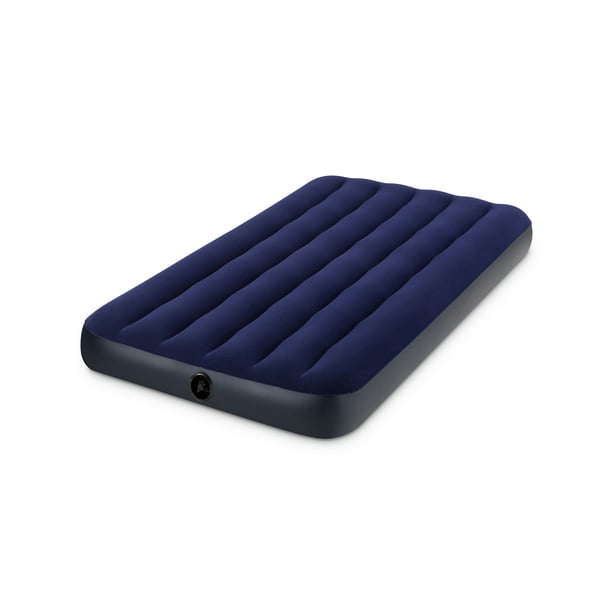 Intex 8 75 Classic Downy Inflatable, Twin Bed Air Mattress Dimensions
