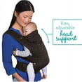 thumbnail image 3 of Infantino Upscale Customizable Convertible Baby Carrier, 4-Position, Unisex, 8-40lb, Black, 3 of 10
