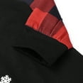 thumbnail image 6 of Qiylii Parent-child Matching, Christmas Plaid, Letter Cartoon Print Top Pants, 6 of 9