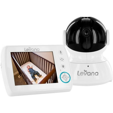 Levana Astra, 3.5" Video Baby Monitor, Pan/Tilt/Zoom, Talk to Baby