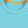 thumbnail image 4 of Cethrio Girls Cotton Outfit Sets, 2 Piece Short Sleeve Summer T-shirts and Joggers Sets Light Blue Size 7-8 T, 4 of 7