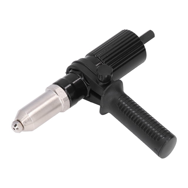 Riveting Insert Nut Hand Tool Kit,Electric Riveting Gun Adapter Riveter Power Hand Tool Electric Rivet Gun Adapter Smooth Operation