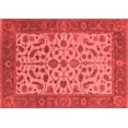 thumbnail image 1 of Ahgly Company Indoor Rectangle Oriental Red Traditional Area Rugs, 4' x 6', 1 of 4