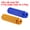 Yellow/Blue, variant on Uxcell 4 Pack Aluminum Alloy Bike Pegs Anti-Skid Fit 3/8 inch Axles Purple Black