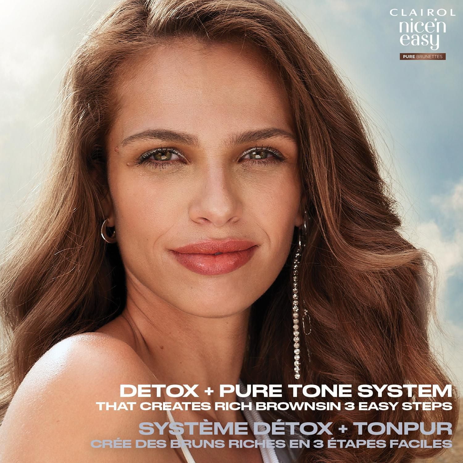 Clairol Coloration permanente Nice'N Easy Pure Brunettes Des Tons Riches Qui Gardent Leur Pureté