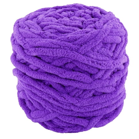 Festival Gift Polyester DIY Crochet Scarf Sweater Knitting Yarn Cord Purple