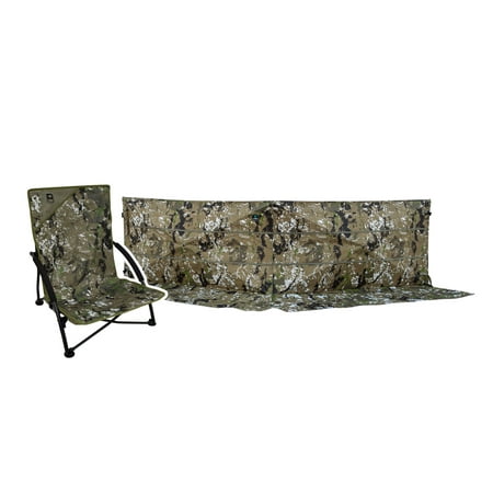 Barronett Blinds® Field Shield™ Combo Adjustable Panel Blind Ground Gobbler Folding Chair BK900