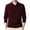 Red, variant on JTieacloth Pullover Casual Sweater Autumn And Winter Men's Sweaters Sweater Casual Solid Color Pullover Men(Blue)