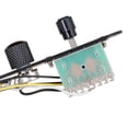 thumbnail image 2 of facefd Guitar Loaded Prewired Control Plate for Fender TL Electric Guitar Black, 2 of 9