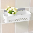 thumbnail image 2 of XWSHYW Estante de Baño Estante de Almacenamiento Rectangular Pegado Simple Estante de Almacenamiento de Artículos de Tocador Estante de Baño Estante de Baño, 2 of 7
