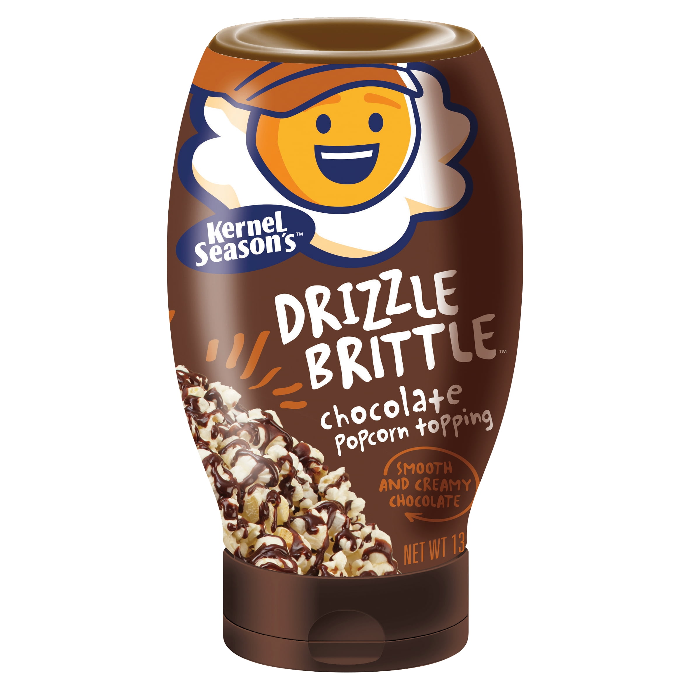 Kernel Season's Drizzle Brittle Chocolate Popcorn Topping, 13.1 oz