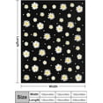 thumbnail image 2 of MMYGU Daisy Blanket Floral Daisies Fuzzy Flannel Throw Blankets Flowers Plush Decor Cozy Bedding for Bed Couch Living Room Kids Girls Women Adults Gifts 60x80in, 2 of 6