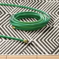 thumbnail image 4 of NICOLE MILLER NEW YORK Patio Country Ombre Geo Indoor Outdoor Area Rug, UV Fade Resistant, Low Pile, Black/Cream, 9'2"x12'5", 4 of 10