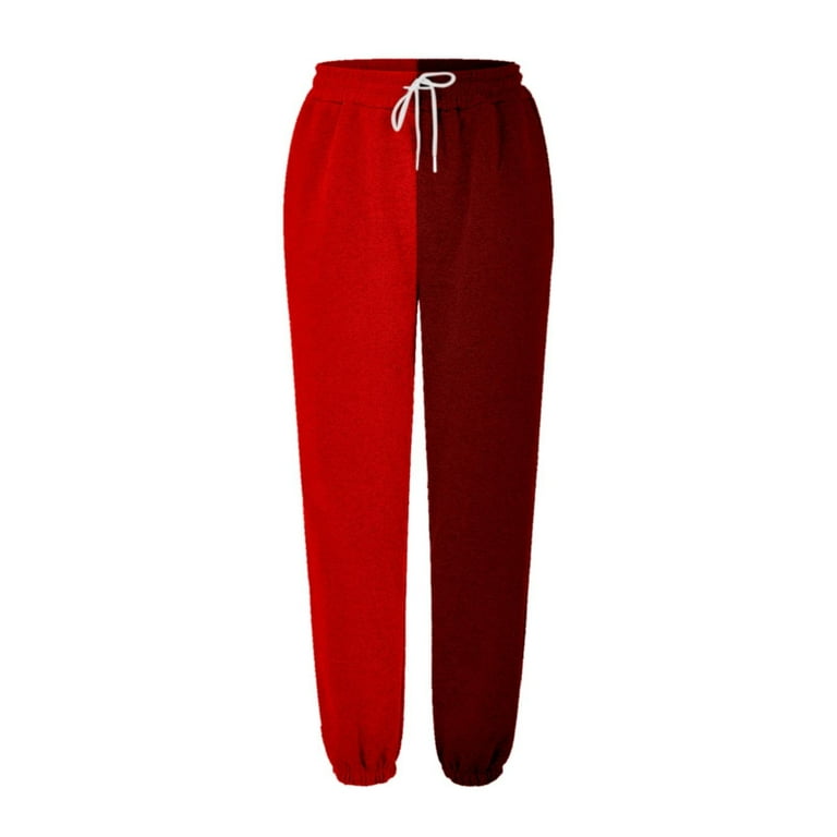 Red joggers walmart sale