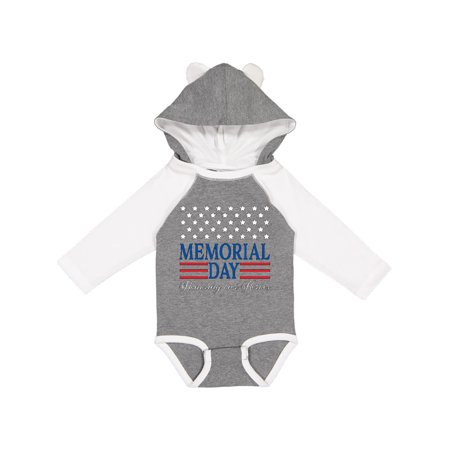 

Inktastic Memorial Day- Honoring our Heroes Gift Baby Boy or Baby Girl Long Sleeve Bodysuit