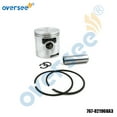 thumbnail image 3 of 767-821968A3 Piston Kit & Ring STD For Mercury/Mariner 15-25HP Outboard 100-04K 821968A3, 879878T5, 3 of 5