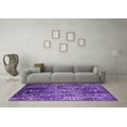 thumbnail image 3 of Ahgly Company Indoor Rectangle Oriental Purple Industrial Area Rugs, 2' x 3', 3 of 4