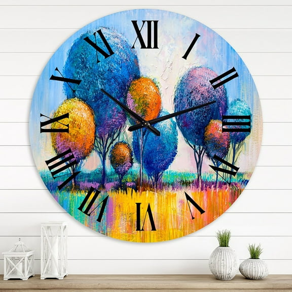 Designart 1 in Quartz Modern/Contemporary Wall Clock