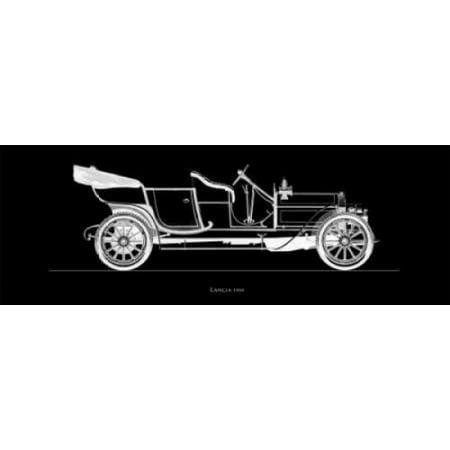 Lancia 1909 Canvas Art - Antonio Fantini (8 x 24)