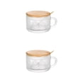 thumbnail image 1 of Advancent Juego de vasos de vidrio ecológicos - Fácil de limpiar Juego de vasos de vidrio livianos y duraderos Juego de tazas de té de taza de 1 estilo Girasoles 450ml 2Conjunto, 1 of 6
