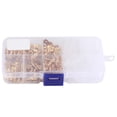 thumbnail image 2 of Ymiko 210Pcs 2.8/4.8/6.3MM Gold Insulated Male Female Electrical Wire Terminals Connectors,Electrical Wire Connectors,Insulated Wire Connectors, 2 of 8