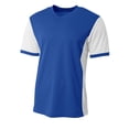 thumbnail image 2 of A4 Premier Soccer Jersey For Men in Royal/White | N3017, 2 of 2