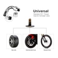thumbnail image 3 of Adaptador de válvula de bicicleta, 45/90/135 grados Adaptador de extensión de cámara de neumático de motocicleta de automóvil Adaptador de extensión de válvula de neumático Máxima comodidad, 3 of 9