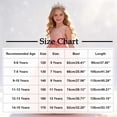 thumbnail image 3 of ATOGUTA Wedding Dresses for Girls Guest White Sleeveless Tulle Long Formal Wedding Pageant Party Fancy Princess Ball Gown Dresses 5T-15, 3 of 6