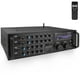 thumbnail image 1 of Pyle Amplificador de mezcla Bluetooth de doble canal - Mezclador de sonido de karaoke de montaje en rack de 2000 W Sistema de caja receptora estéreo para el hogar con RCA, USB, AUX - Para altavoz, PA,, 1 of 5