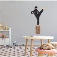 thumbnail image 2 of ANIME - Vinyl Anime Art Karate Martial Arts Gym Décor Martial Arts Gym Workout Design Adhesive Kids Boys Bedroom Wall Decal - Home Multicolored Art Wall Sticker 5" x 10", 2 of 3