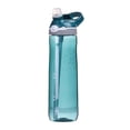 thumbnail image 1 of Bearachild Botella de agua deportiva fácil de limpiar con pajita para hidratación, botella de agua para gimnasio, botellas deportivas Mostrada Verde 750ML-1000ML, 1 of 6