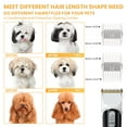 thumbnail image 6 of AUOSHI Pet Grooming Vacuum for Dogs & Cats, 13000Pa Suction, 5-in-1 Grooming Kit with Low Noise, 2.5L Dust Cup, Wireless Clippers, Deshedding Brush – Professional At-Home Pet Hair Cleaner, 6 of 11