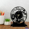 thumbnail image 2 of Handmadetneonsign Tequila Tabletop Metal Clock, Cocktail Desktop Clock, Wine Clock Home Decor 93302, 2 of 4